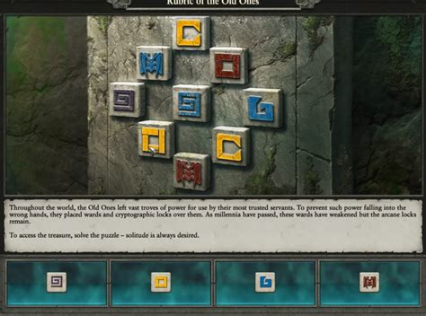 rubric of the old ones solitude|Treasure Hunt Puzzle Solutions Warhammer 2 .